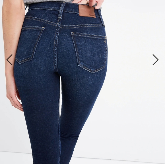 Madewell Skinny 10" High Rise Skinny Ladies Jeans Button Zipper Size 29 - Picture 10 of 10